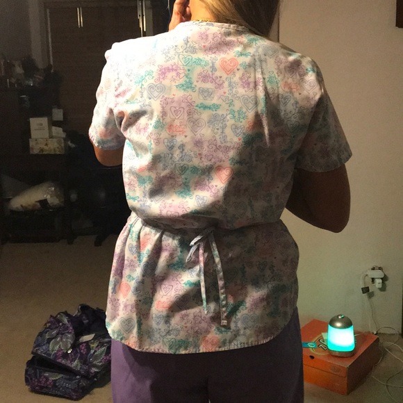 Scrub top - Picture 2 of 2